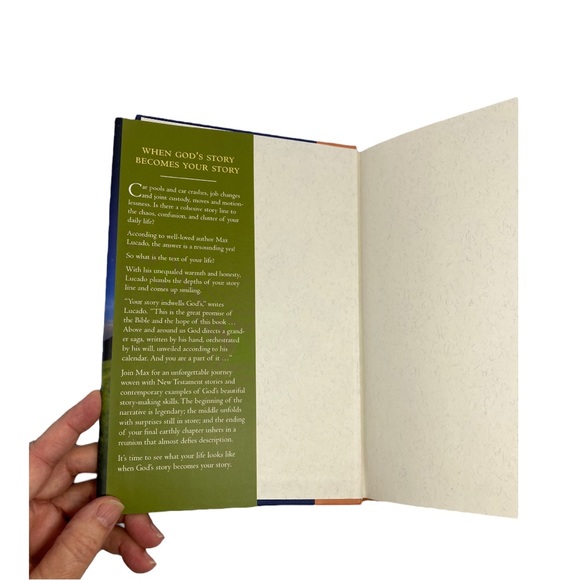 Lot of 4 Max Lucado GRACE, Fearless, Second Chances, & God‘s Story Books - Picture 9 of 13